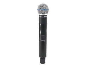 Shure UR2 Wireless Transmitter w/ BETA 58A Mic Capsule (G1: 470 - 530 MHz)