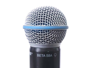 Shure UR2 Wireless Transmitter w/ BETA 58A Mic Capsule (G1: 470 - 530 MHz)