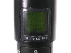 Shure UR2 Wireless Transmitter w/ BETA 58A Mic Capsule (G1: 470 - 530 MHz)