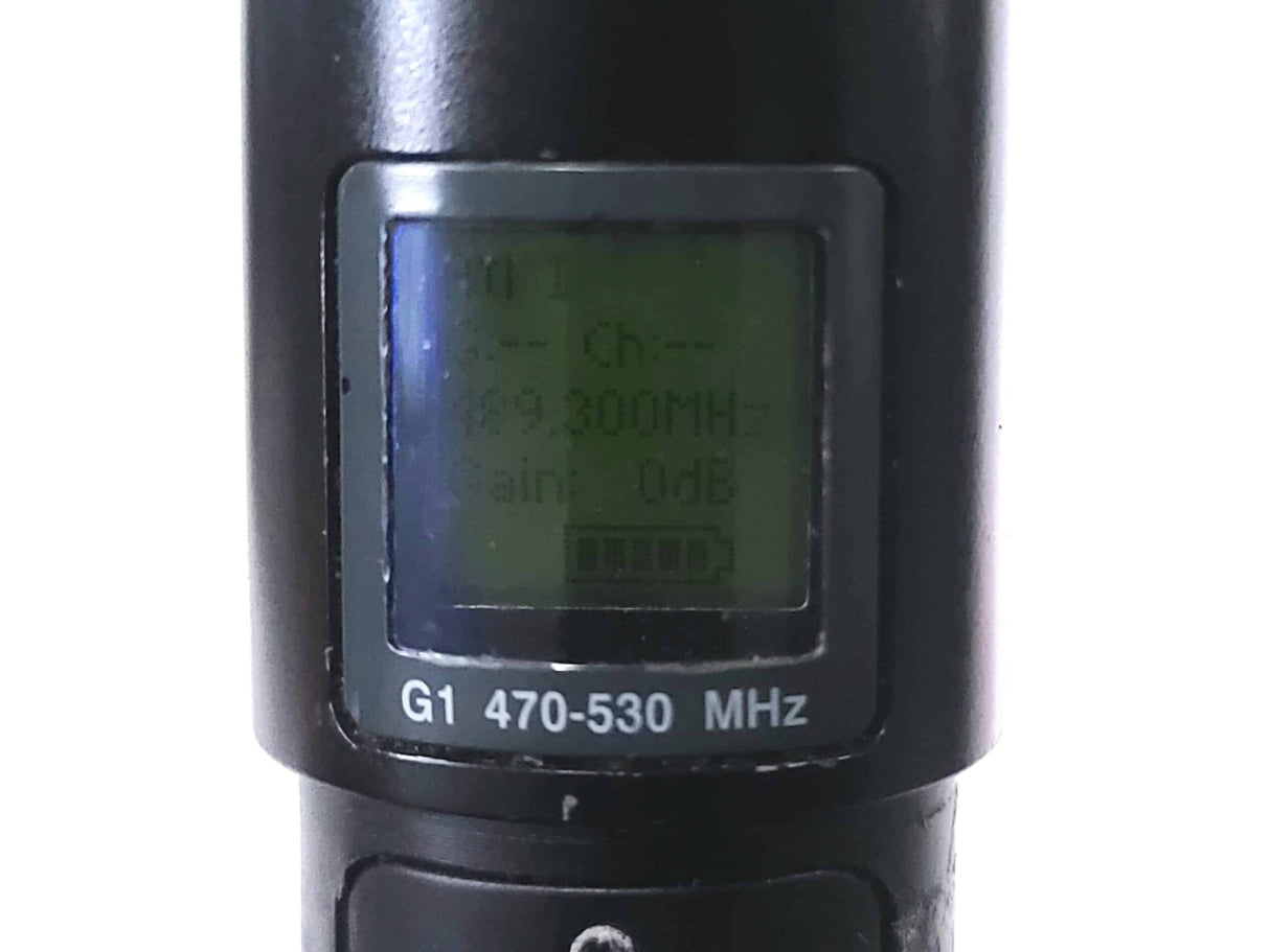 Shure UR2 Wireless Transmitter w/ BETA 58A Mic Capsule (G1: 470 - 530 MHz)