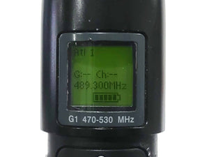 Shure UR2 Wireless Transmitter w/ BETA 58A Mic Capsule (G1 470 - 530 MHz)