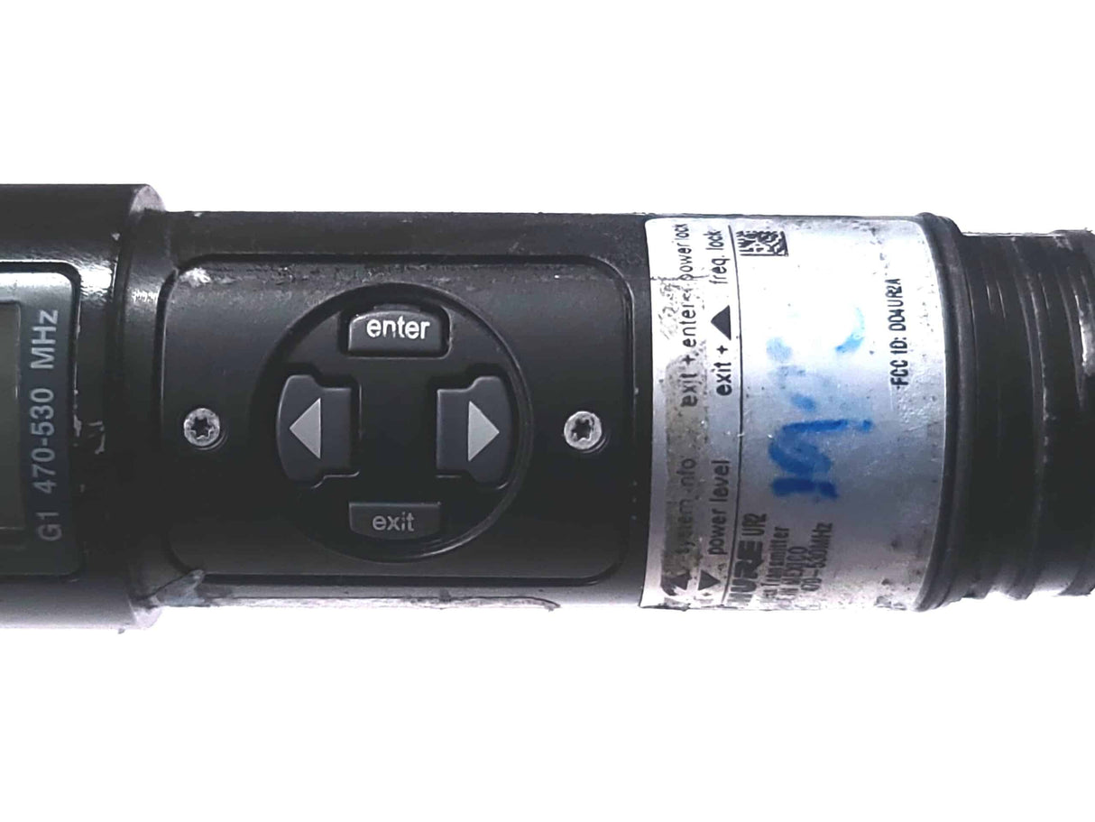 Shure UR2 Wireless Transmitter w/ BETA 58A Mic Capsule (G1: 470 - 530 MHz)