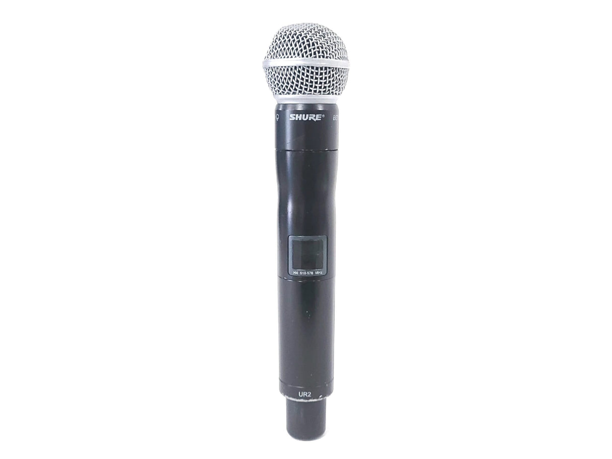 Shure UR2 Wireless Transmitter w/ BETA 58A Mic Capsule (H4: 518 - 578 MHz)