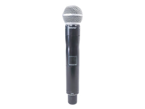 Shure UR2 Wireless Transmitter w/ BETA 58A Mic Capsule (H4: 518 - 578 MHz)