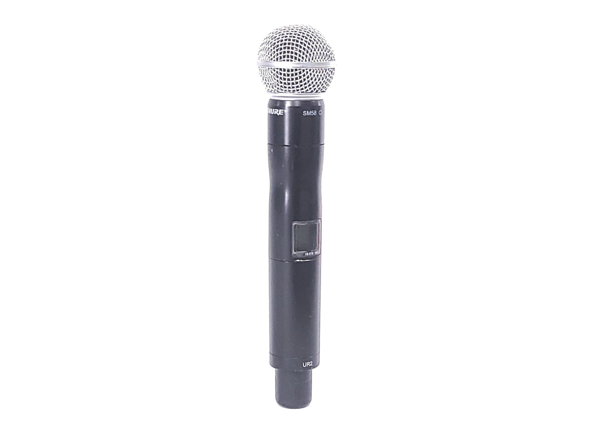 Shure UR2 Wireless Transmitter w/ SM58 Mic Capsule (H4: 518 - 578 MHz)