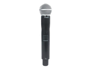 Shure UR2 Wireless Transmitter w/ SM58 Mic Capsule (H4: 518 - 578 MHz)