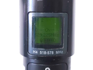 Shure UR2 Wireless Transmitter w/ SM58 Mic Capsule (H4: 518 - 578 MHz)