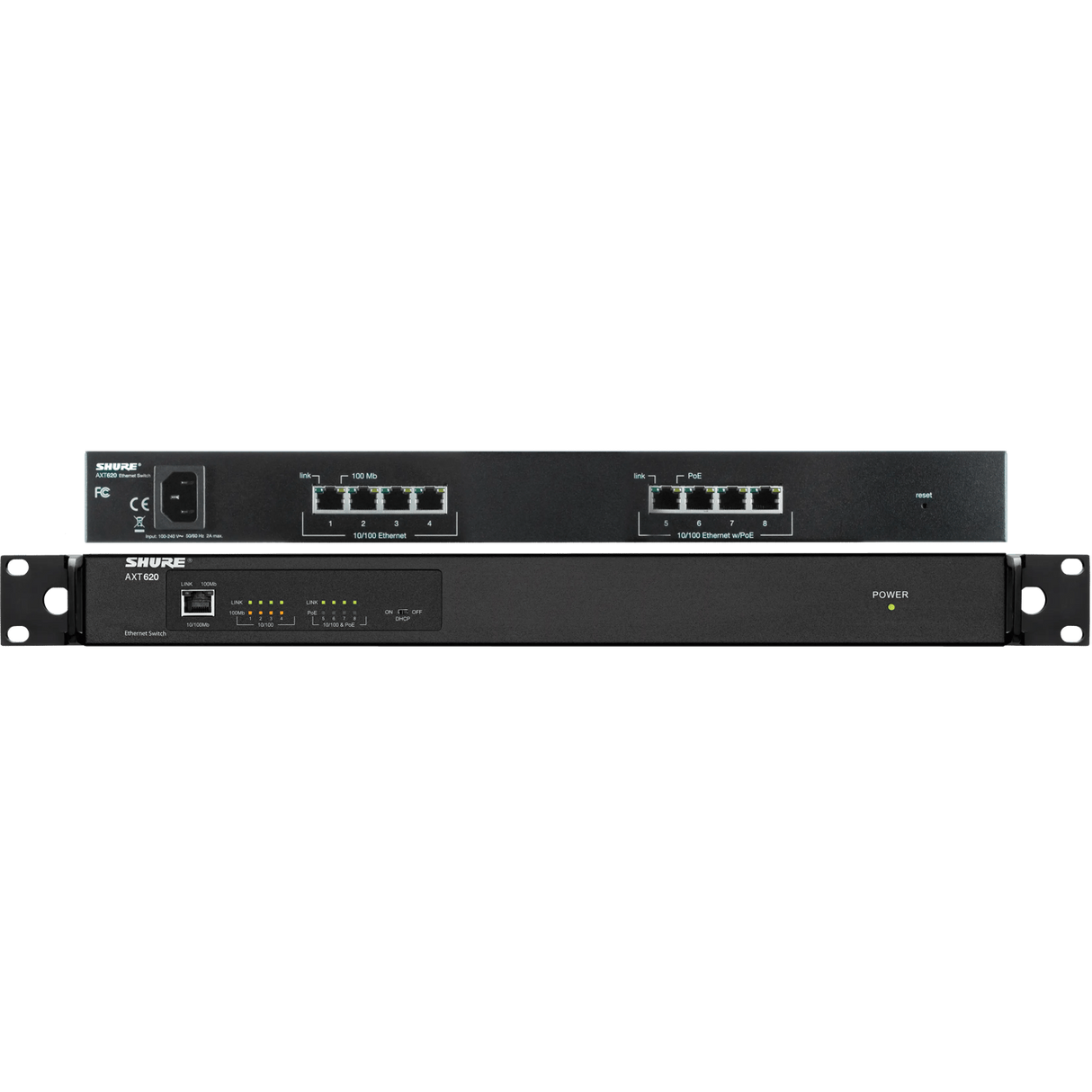 Shure AXT620 Axient Roadtrack Ethernet Switch