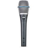 Shure Beta 87A Supercardioid Condenser Handheld Microphone