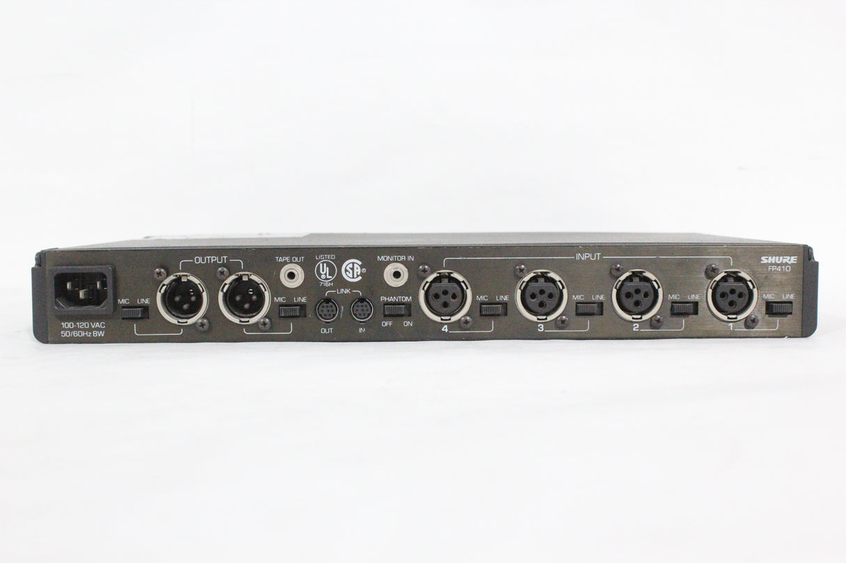 Shure FP410 4-Channel Automatic Microphone Mixer