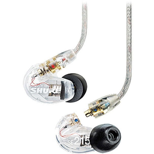 Shure SE215-CL In-Ear Monitor in Pouch