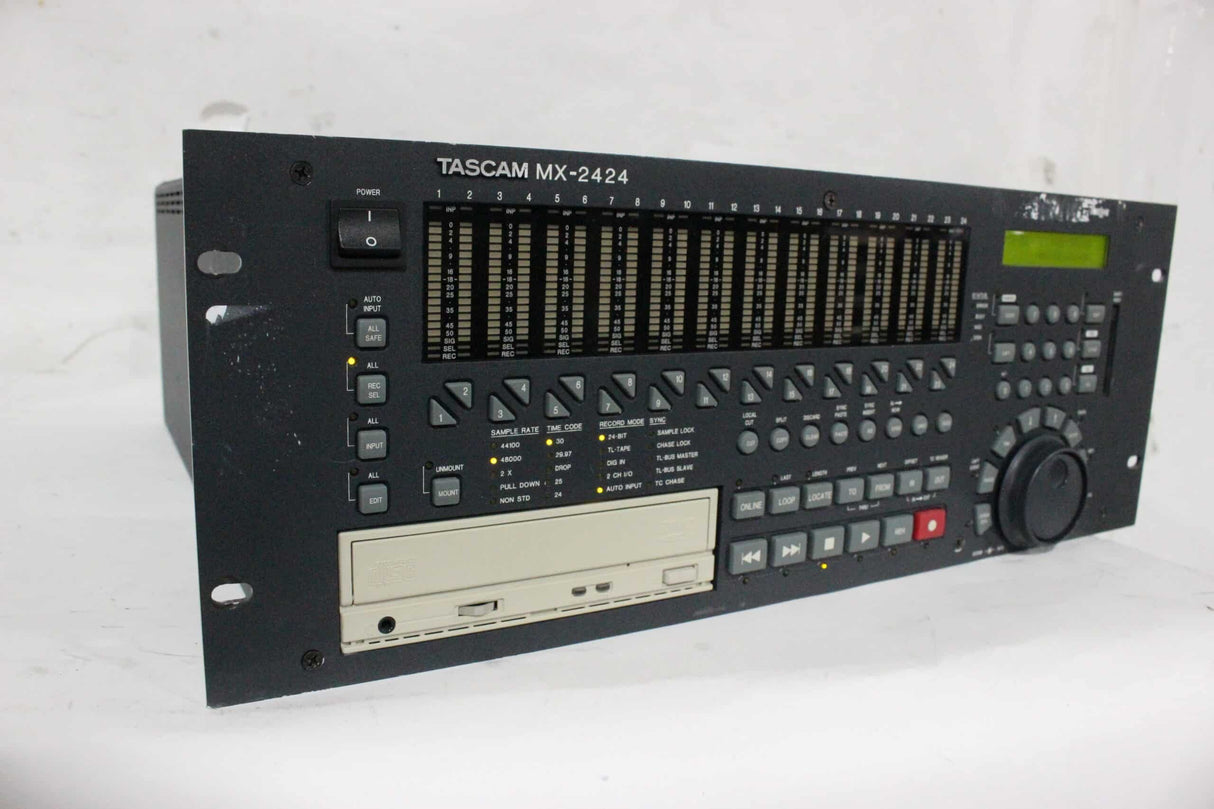 Tascam MX-2424 Disk Recorder - 1|Tascam MX-2424 Disk Recorder - 2|Tascam MX-2424 Disk Recorder - 3|Tascam MX-2424 Disk Recorder - 4|Tascam MX-2424 Disk Recorder - 5|Tascam MX-2424 Disk Recorder - 6