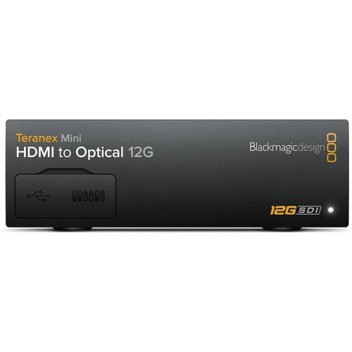 Blackmagic Design BMD-CONVNTRM/MB/HOPT Teranex Mini - HDMI to Optical 12G Front|Blackmagic Design BMD-CONVNTRM/MB/HOPT Teranex Mini – HDMI to Optical 12G