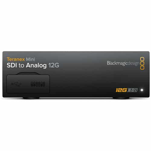 Blackmagic Design BMD-CONVNTRM/BA/SDIAN Teranex Mini - SDI to Analog 12G Front||Teranex Mini - SDI to Analog 12G2