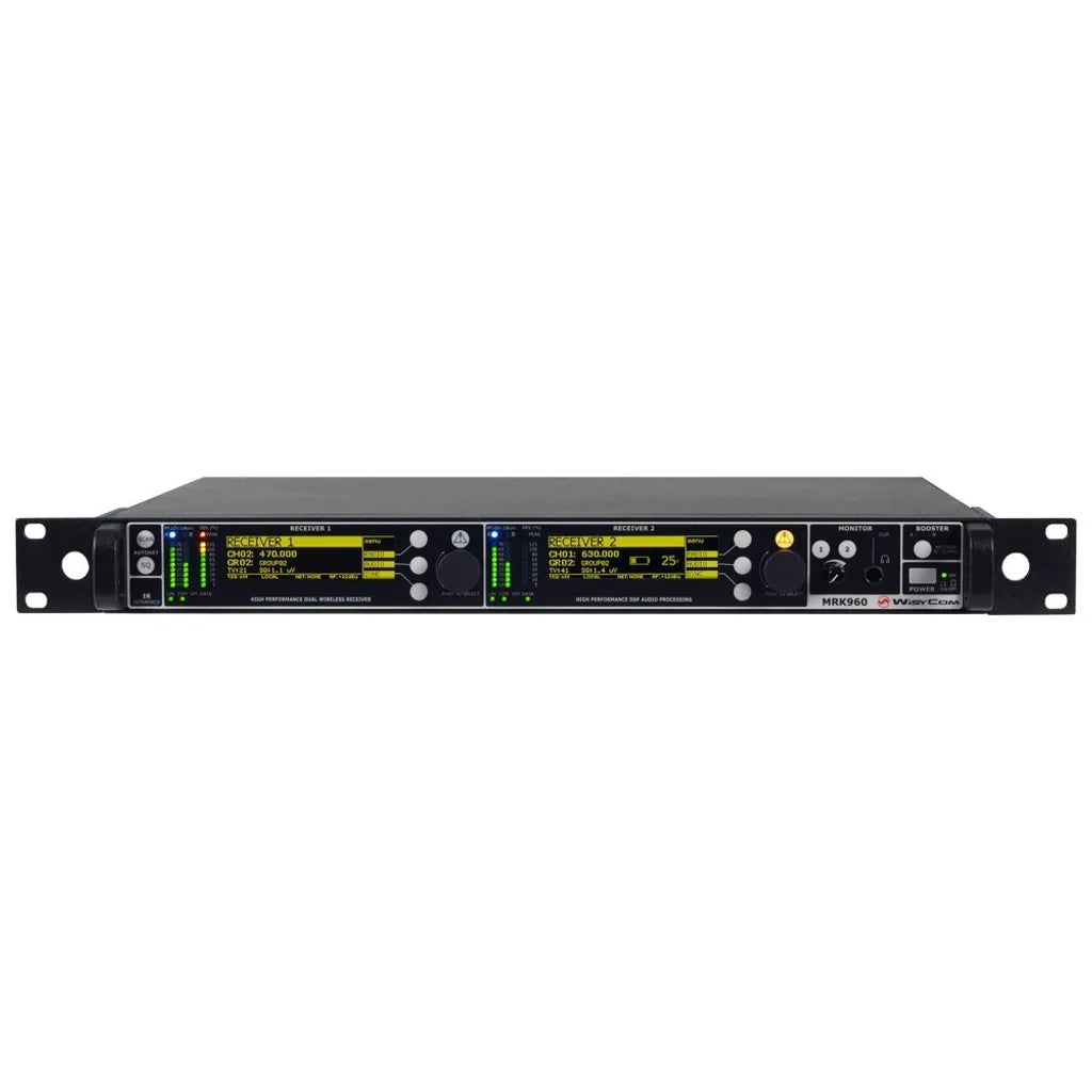 WisyCom MRK960 Dual-Channel Rack Reciever