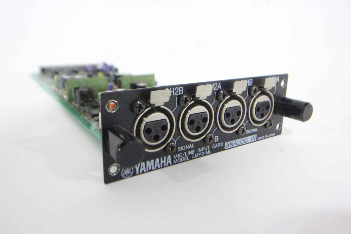 Yamaha LMY2-ML MicLine Analog Input Audio IO AI8 Card - 1|Yamaha LMY2-ML MicLine Analog Input Audio IO AI8 Card - 2|Yamaha LMY2-ML MicLine Analog Input Audio IO AI8 Card - 3|Yamaha LMY2-ML MicLine Analog Input Audio IO AI8 Card - 4|Yamaha LMY2-ML MicLine Analog Input Audio IO AI8 Card - 5