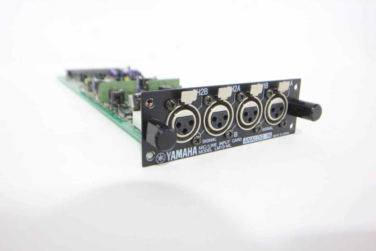 Yamaha LMY2-ML MicLine Analog Input Audio IO AI8 Card - 1|Yamaha LMY2-ML MicLine Analog Input Audio IO AI8 Card - 2|Yamaha LMY2-ML MicLine Analog Input Audio IO AI8 Card - 3|Yamaha LMY2-ML MicLine Analog Input Audio IO AI8 Card - 4|Yamaha LMY2-ML MicLine Analog Input Audio IO AI8 Card - 5