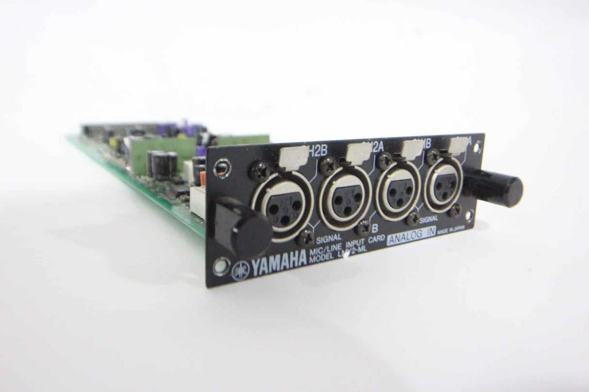 Yamaha LMY2-ML MicLine Analog Input Audio IO AI8 Card - 1|Yamaha LMY2-ML MicLine Analog Input Audio IO AI8 Card - 2|Yamaha LMY2-ML MicLine Analog Input Audio IO AI8 Card - 3|Yamaha LMY2-ML MicLine Analog Input Audio IO AI8 Card - 4|Yamaha LMY2-ML MicLine Analog Input Audio IO AI8 Card - 5