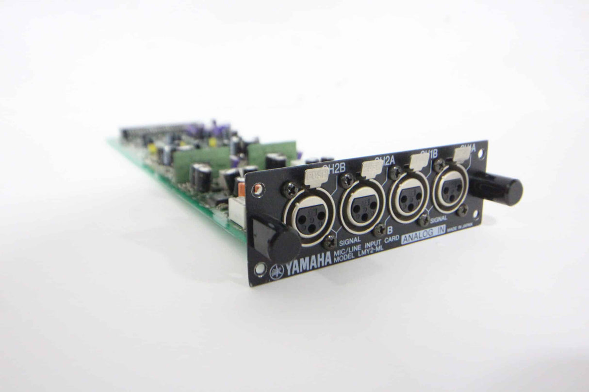 Yamaha LMY2-ML MicLine Analog Input Audio IO AI8 Card - 1|Yamaha LMY2-ML MicLine Analog Input Audio IO AI8 Card - 2|Yamaha LMY2-ML MicLine Analog Input Audio IO AI8 Card - 3|Yamaha LMY2-ML MicLine Analog Input Audio IO AI8 Card - 4|Yamaha LMY2-ML MicLine Analog Input Audio IO AI8 Card - 5