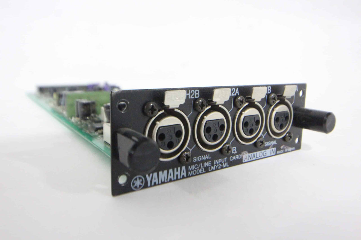 Yamaha LMY2-ML MicLine Analog Input Audio IO AI8 Card - 1|Yamaha LMY2-ML MicLine Analog Input Audio IO AI8 Card - 2|Yamaha LMY2-ML MicLine Analog Input Audio IO AI8 Card - 3|Yamaha LMY2-ML MicLine Analog Input Audio IO AI8 Card - 4|Yamaha LMY2-ML MicLine Analog Input Audio IO AI8 Card - 5