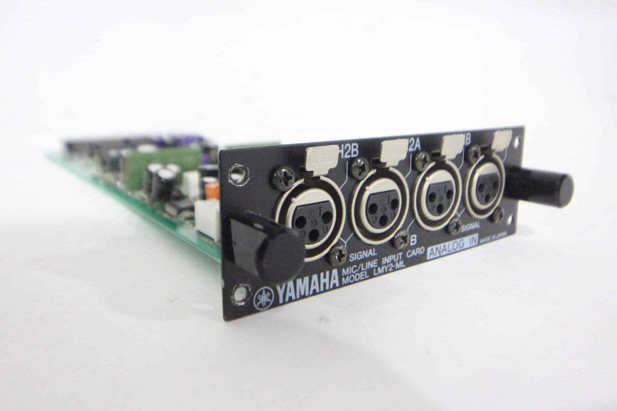 Yamaha LMY2-ML MicLine Analog Input Audio IO AI8 Card - 1|Yamaha LMY2-ML MicLine Analog Input Audio IO AI8 Card - 2|Yamaha LMY2-ML MicLine Analog Input Audio IO AI8 Card - 3|Yamaha LMY2-ML MicLine Analog Input Audio IO AI8 Card - 4|Yamaha LMY2-ML MicLine Analog Input Audio IO AI8 Card - 5