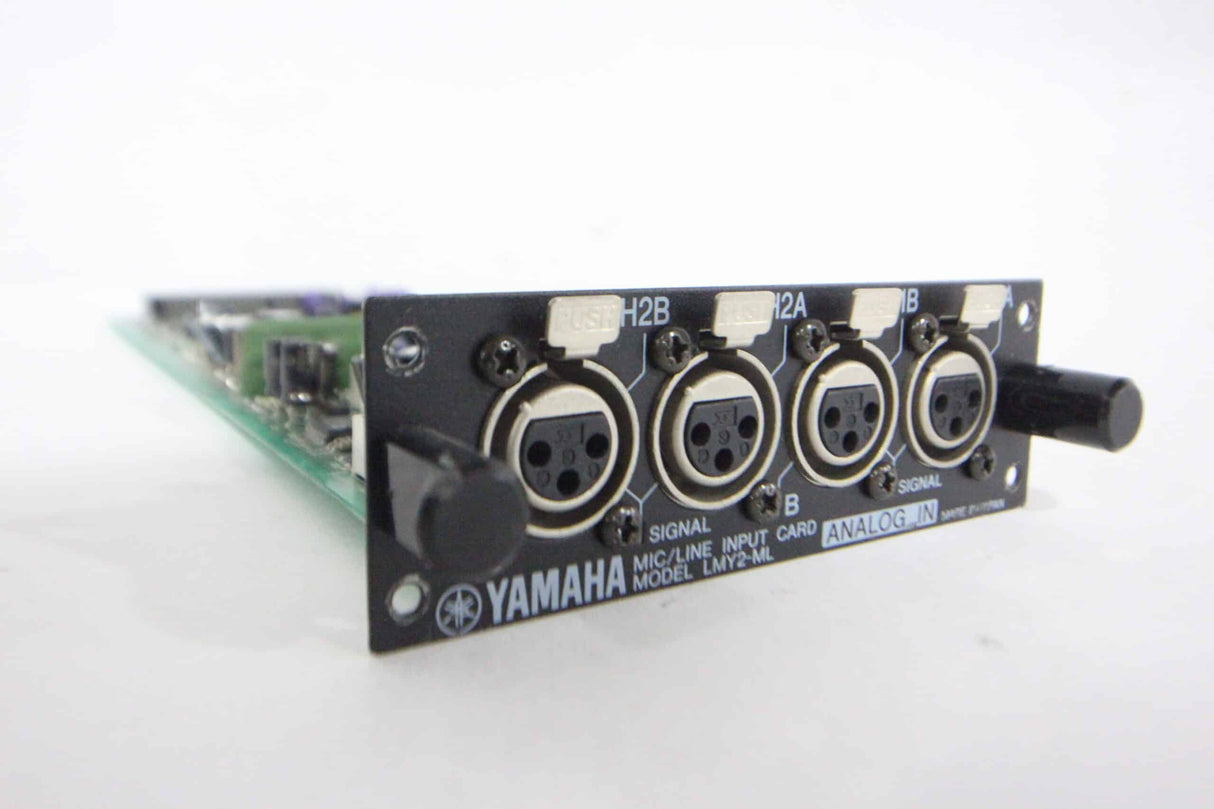 Yamaha LMY2-ML MicLine Analog Input Audio IO AI8 Card - 1|Yamaha LMY2-ML MicLine Analog Input Audio IO AI8 Card - 2|Yamaha LMY2-ML MicLine Analog Input Audio IO AI8 Card - 3|Yamaha LMY2-ML MicLine Analog Input Audio IO AI8 Card - 4|Yamaha LMY2-ML MicLine Analog Input Audio IO AI8 Card - 5