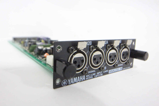 Yamaha LMY2-ML MicLine Analog Input Audio IO AI8 Card - 1|Yamaha LMY2-ML MicLine Analog Input Audio IO AI8 Card - 2|Yamaha LMY2-ML MicLine Analog Input Audio IO AI8 Card - 3|Yamaha LMY2-ML MicLine Analog Input Audio IO AI8 Card - 4|Yamaha LMY2-ML MicLine Analog Input Audio IO AI8 Card - 5