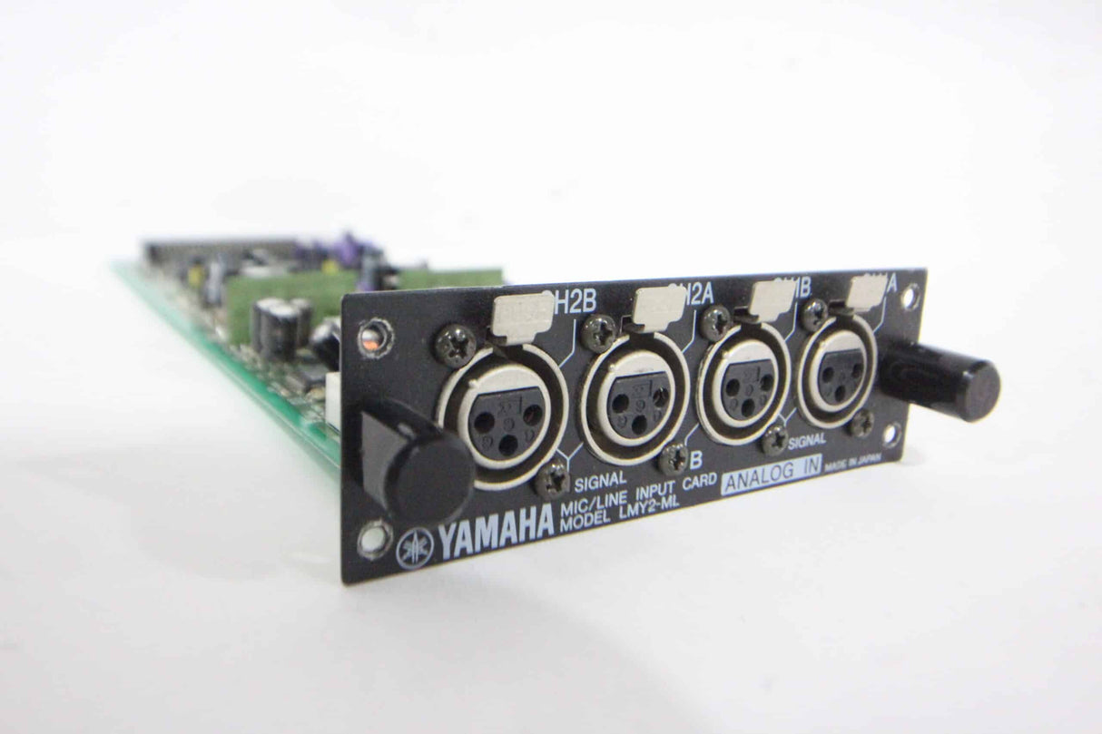 Yamaha LMY2-ML MicLine Analog Input Audio IO AI8 Card - 1|Yamaha LMY2-ML MicLine Analog Input Audio IO AI8 Card - 2|Yamaha LMY2-ML MicLine Analog Input Audio IO AI8 Card - 3|Yamaha LMY2-ML MicLine Analog Input Audio IO AI8 Card - 4|Yamaha LMY2-ML MicLine Analog Input Audio IO AI8 Card - 5