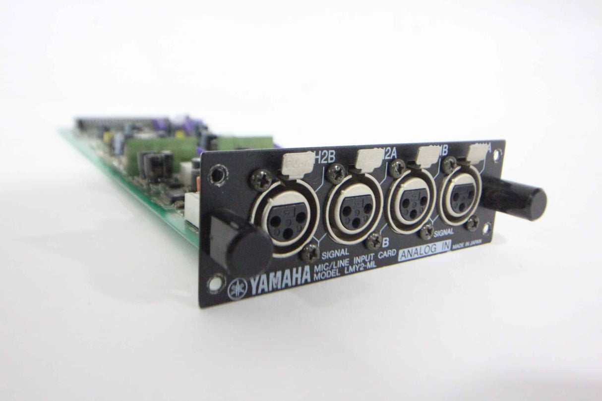 Yamaha LMY2-ML MicLine Analog Input Audio IO AI8 Card - 1|Yamaha LMY2-ML MicLine Analog Input Audio IO AI8 Card - 2|Yamaha LMY2-ML MicLine Analog Input Audio IO AI8 Card - 3|Yamaha LMY2-ML MicLine Analog Input Audio IO AI8 Card - 4|Yamaha LMY2-ML MicLine Analog Input Audio IO AI8 Card - 5