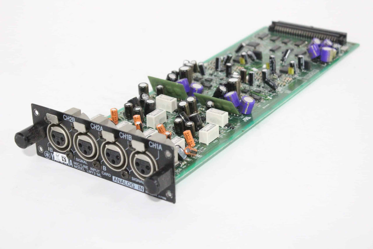 Yamaha LMY2-ML MicLine Analog Input Audio IO AI8 Card - 1|Yamaha LMY2-ML MicLine Analog Input Audio IO AI8 Card - 2|Yamaha LMY2-ML MicLine Analog Input Audio IO AI8 Card - 3|Yamaha LMY2-ML MicLine Analog Input Audio IO AI8 Card - 4|Yamaha LMY2-ML MicLine Analog Input Audio IO AI8 Card - 5|Yamaha LMY2-ML MicLine Analog Input Audio IO AI8 Card - 6|Yamaha LMY2-ML MicLine Analog Input Audio IO AI8 Card - 7