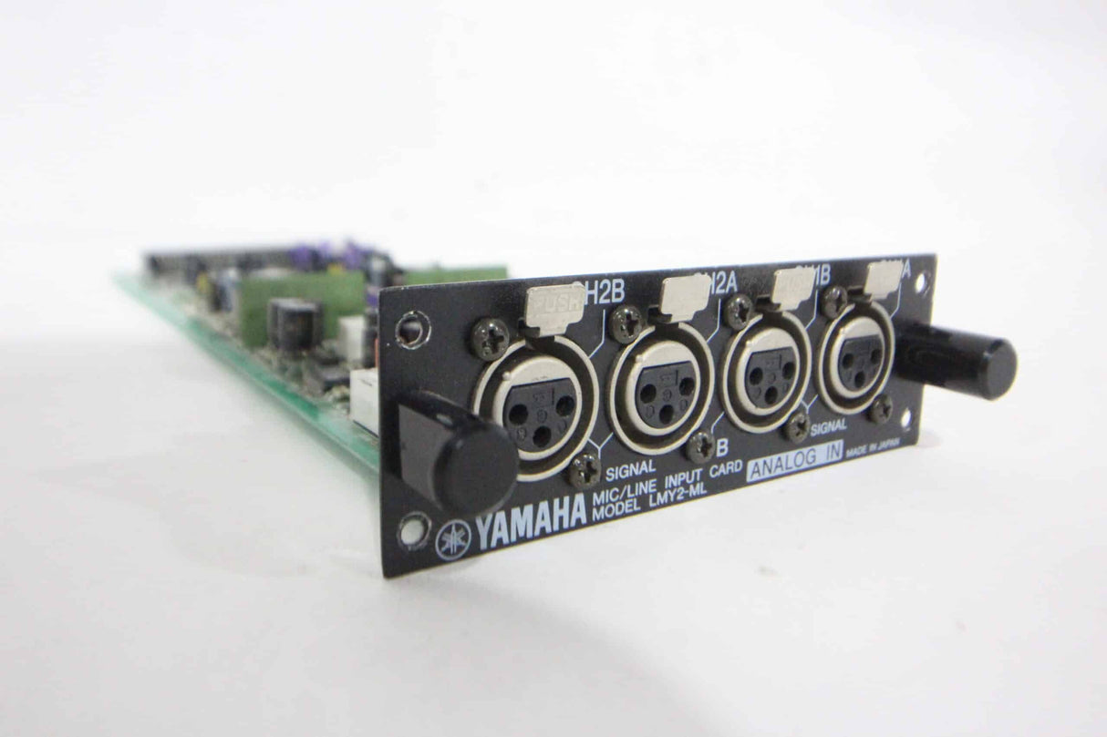 Yamaha LMY2-ML MicLine Analog Input Audio IO AI8 Card - 1|Yamaha LMY2-ML MicLine Analog Input Audio IO AI8 Card - 2|Yamaha LMY2-ML MicLine Analog Input Audio IO AI8 Card - 3|Yamaha LMY2-ML MicLine Analog Input Audio IO AI8 Card - 4|Yamaha LMY2-ML MicLine Analog Input Audio IO AI8 Card - 5