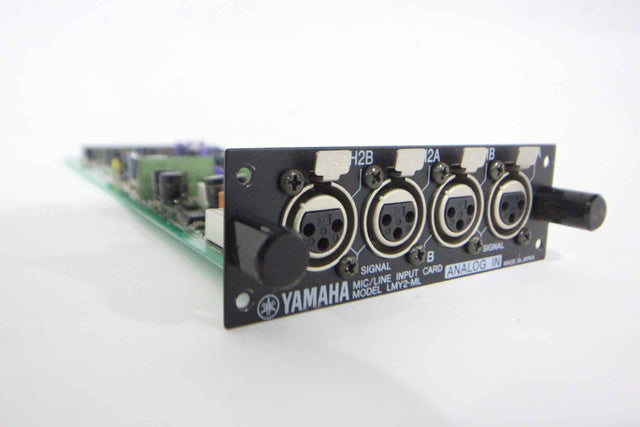 Yamaha LMY2-ML MicLine Analog Input Audio IO AI8 Card - 1|Yamaha LMY2-ML MicLine Analog Input Audio IO AI8 Card - 2|Yamaha LMY2-ML MicLine Analog Input Audio IO AI8 Card - 3|Yamaha LMY2-ML MicLine Analog Input Audio IO AI8 Card - 4|Yamaha LMY2-ML MicLine Analog Input Audio IO AI8 Card - 5