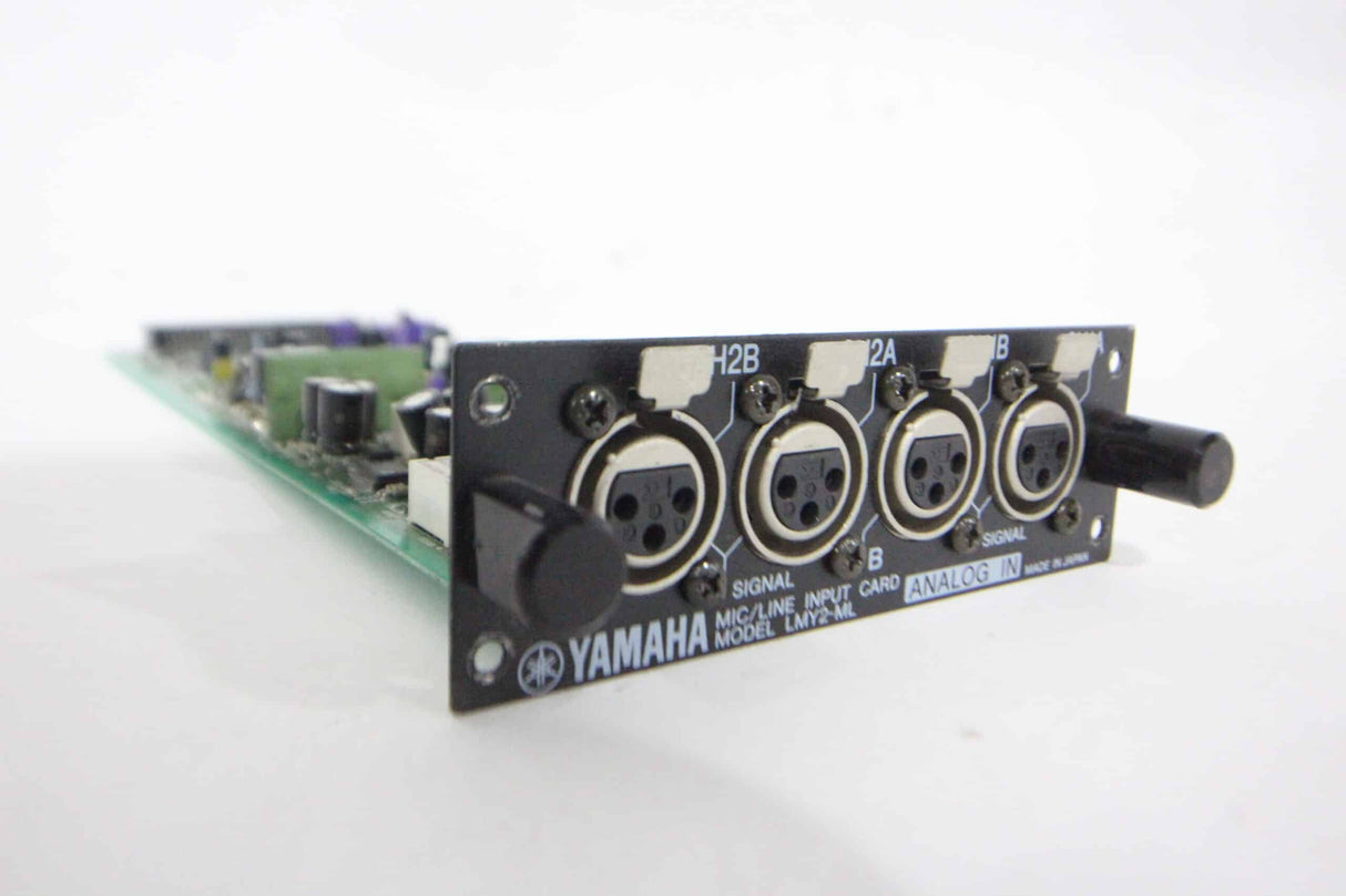 Yamaha LMY2-ML MicLine Analog Input Audio IO AI8 Card - 1|Yamaha LMY2-ML MicLine Analog Input Audio IO AI8 Card - 2|Yamaha LMY2-ML MicLine Analog Input Audio IO AI8 Card - 3|Yamaha LMY2-ML MicLine Analog Input Audio IO AI8 Card - 4|Yamaha LMY2-ML MicLine Analog Input Audio IO AI8 Card - 5