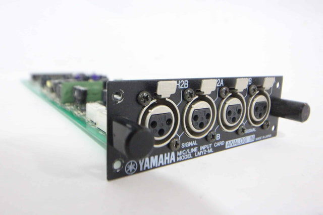 Yamaha LMY2-ML MicLine Analog Input Audio IO AI8 Card - 1|Yamaha LMY2-ML MicLine Analog Input Audio IO AI8 Card - 2|Yamaha LMY2-ML MicLine Analog Input Audio IO AI8 Card - 3|Yamaha LMY2-ML MicLine Analog Input Audio IO AI8 Card - 4|Yamaha LMY2-ML MicLine Analog Input Audio IO AI8 Card - 5