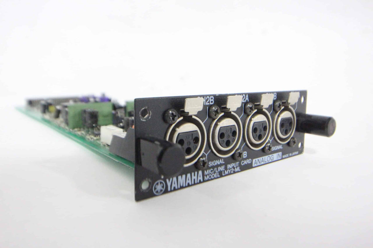 Yamaha LMY2-ML MicLine Analog Input Audio IO AI8 Card - 1|Yamaha LMY2-ML MicLine Analog Input Audio IO AI8 Card - 2|Yamaha LMY2-ML MicLine Analog Input Audio IO AI8 Card - 3|Yamaha LMY2-ML MicLine Analog Input Audio IO AI8 Card - 4|Yamaha LMY2-ML MicLine Analog Input Audio IO AI8 Card - 5