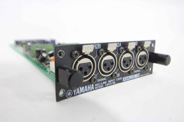 Yamaha LMY2-ML MicLine Analog Input Audio IO AI8 Card - 1|Yamaha LMY2-ML MicLine Analog Input Audio IO AI8 Card - 2|Yamaha LMY2-ML MicLine Analog Input Audio IO AI8 Card - 3|Yamaha LMY2-ML MicLine Analog Input Audio IO AI8 Card - 4|Yamaha LMY2-ML MicLine Analog Input Audio IO AI8 Card - 5