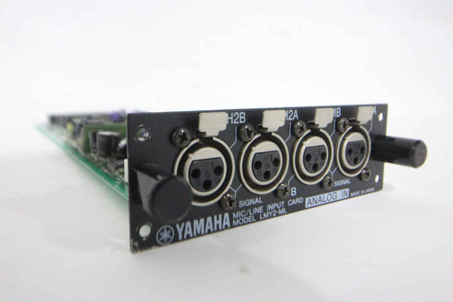 Yamaha LMY2-ML MicLine Analog Input Audio IO AI8 Card - 1|Yamaha LMY2-ML MicLine Analog Input Audio IO AI8 Card - 2|Yamaha LMY2-ML MicLine Analog Input Audio IO AI8 Card - 3|Yamaha LMY2-ML MicLine Analog Input Audio IO AI8 Card - 4|Yamaha LMY2-ML MicLine Analog Input Audio IO AI8 Card - 5