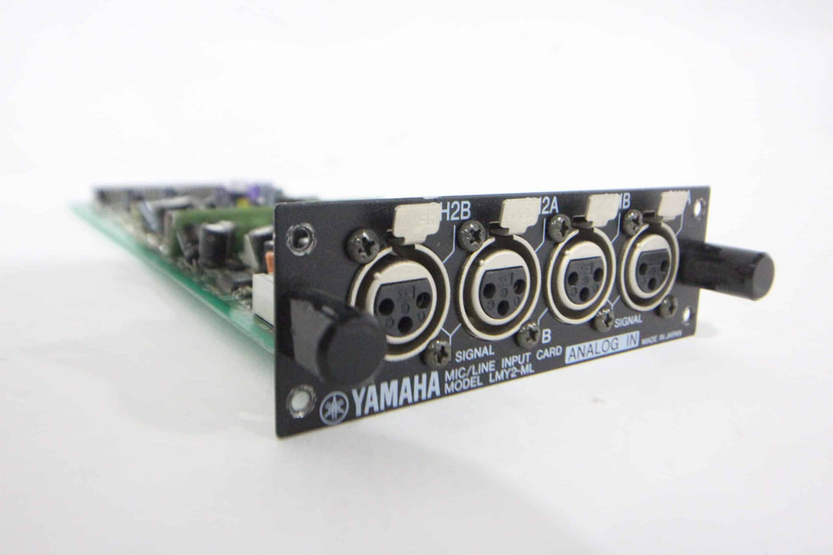 Yamaha LMY2-ML MicLine Analog Input Audio IO AI8 Card - 1|Yamaha LMY2-ML MicLine Analog Input Audio IO AI8 Card - 2|Yamaha LMY2-ML MicLine Analog Input Audio IO AI8 Card - 3|Yamaha LMY2-ML MicLine Analog Input Audio IO AI8 Card - 4|Yamaha LMY2-ML MicLine Analog Input Audio IO AI8 Card - 5