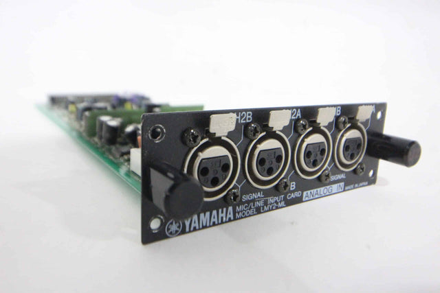 Yamaha LMY2-ML MicLine Analog Input Audio IO AI8 Card - 1|Yamaha LMY2-ML MicLine Analog Input Audio IO AI8 Card - 2|Yamaha LMY2-ML MicLine Analog Input Audio IO AI8 Card - 3|Yamaha LMY2-ML MicLine Analog Input Audio IO AI8 Card - 4|Yamaha LMY2-ML MicLine Analog Input Audio IO AI8 Card - 5