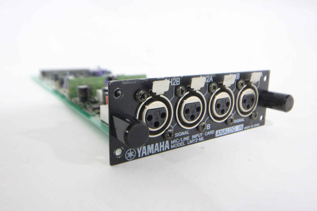 Yamaha LMY2-ML MicLine Analog Input Audio IO AI8 Card - 1|Yamaha LMY2-ML MicLine Analog Input Audio IO AI8 Card - 2|Yamaha LMY2-ML MicLine Analog Input Audio IO AI8 Card - 3|Yamaha LMY2-ML MicLine Analog Input Audio IO AI8 Card - 4|Yamaha LMY2-ML MicLine Analog Input Audio IO AI8 Card - 5