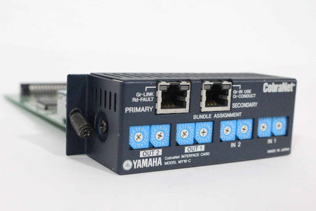 Yamaha MY16-C CobraNet Mini-YGDAI Interface Card - 1|Yamaha MY16-C CobraNet Mini-YGDAI Interface Card - 2|Yamaha MY16-C CobraNet Mini-YGDAI Interface Card - 3|Yamaha MY16-C CobraNet Mini-YGDAI Interface Card - 4|Yamaha MY16-C CobraNet Mini-YGDAI Interface Card - 5