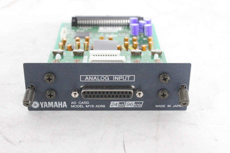 Yamaha MY8-AD96 24bit96k 8-Ch Analog Input Card - 3|Yamaha MY8-AD96 24bit96k 8-Ch Analog Input Card - 1|Yamaha MY8-AD96 24bit96k 8-Ch Analog Input Card - 2|Yamaha MY8-AD96 24bit96k 8-Ch Analog Input Card - 4|Yamaha MY8-AD96 24bit96k 8-Ch Analog Input Card - 5|Yamaha MY8-AD96 24bit96k 8-Ch Analog Input Card - 6|Yamaha MY8-AD96 24bit96k 8-Ch Analog Input Card - 7