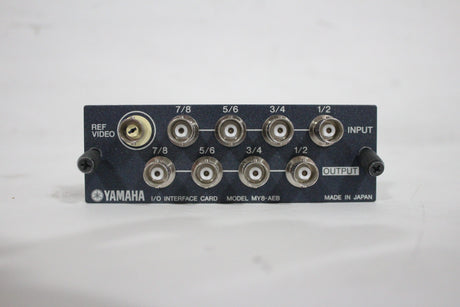 Yamaha MY8-AEB Digital IO Card Module - 4|Yamaha MY8-AEB Digital IO Card Module - 5|Yamaha MY8-AEB Digital IO Card Module - 6|Yamaha MY8-AEB Digital IO Card Module - 7|Yamaha MY8-AEB Digital IO Card Module - 8|Yamaha MY8-AEB Digital IO Card Module - 9|Yamaha MY8-AEB Digital IO Card Module - 1|Yamaha MY8-AEB Digital IO Card Module - 2|Yamaha MY8-AEB Digital IO Card Module - 3