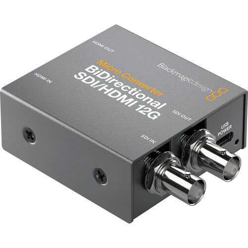 Blackmagic Design BiDirectional SDI/HDMI MicroConverter w/ Power Supply|Blackmagic Design BiDirectional SDI/HDMI MicroConverter w/ Power Supply|Blackmagic Design BiDirectional SDI/HDMI MicroConverter w/ Power Supply