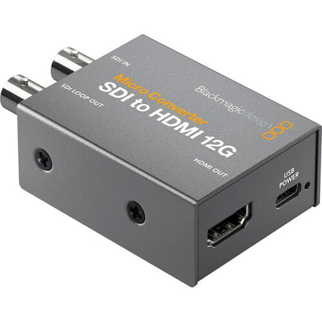 Blackmagic Design Micro Converter SDI to HDMI 12G|Blackmagic Design Micro Converter SDI to HDMI 12G