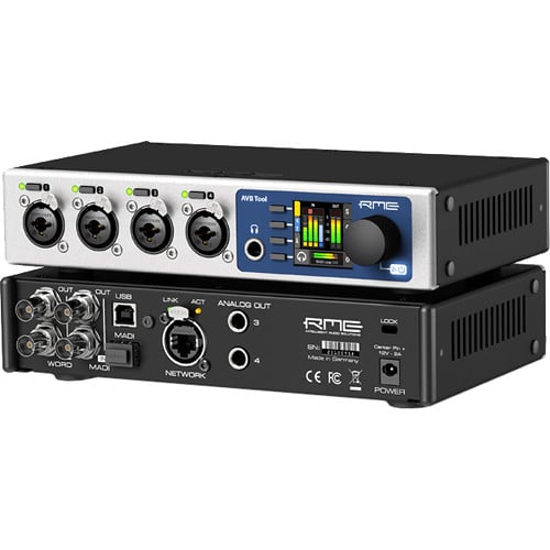 rme-avb-tool-mic-preamp-router-and-converter main|rme-avb-tool-mic-preamp-router-and-converter front|rme-avb-tool-mic-preamp-router-and-converter back