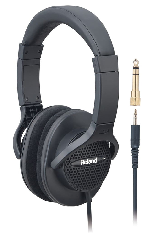 roland-rh-a7-bk-open-type-stereo-headphones MAIN|roland-rh-a7-bk-open-type-stereo-headphones TOP