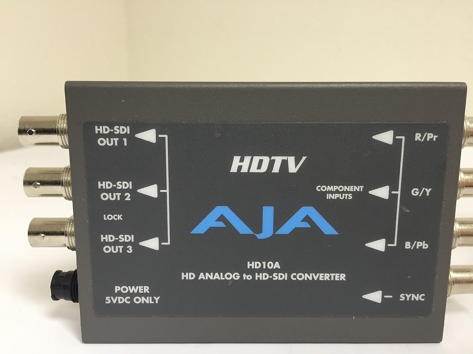 AJA HD10A HD Analog to HD/SD-SDI Mini-Converter | AV Gear