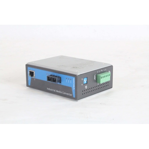 MOXA IMC-101-S-SC Industrial Ethernet-to-Fiber Media Converter iso