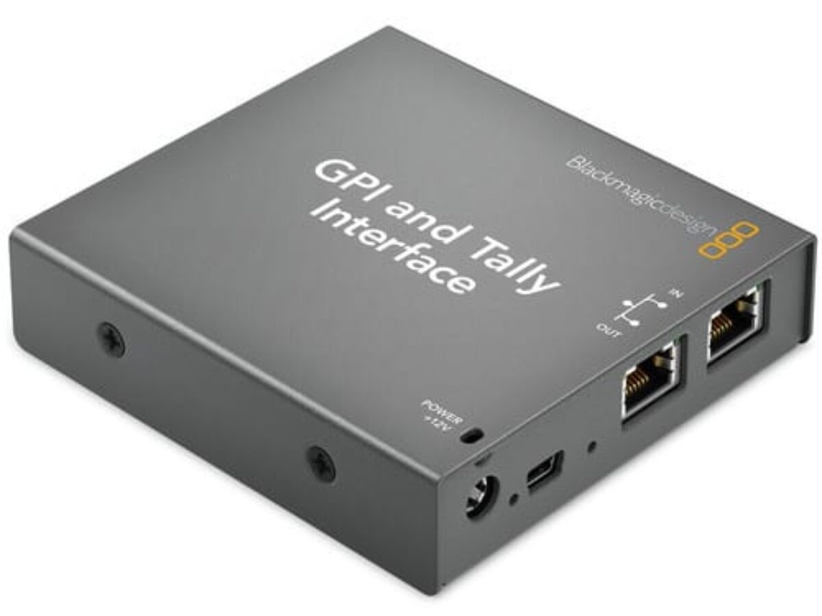 Blackmagic Design BMD-SWTALGPI8 GPI and Tally Interface · AVGear